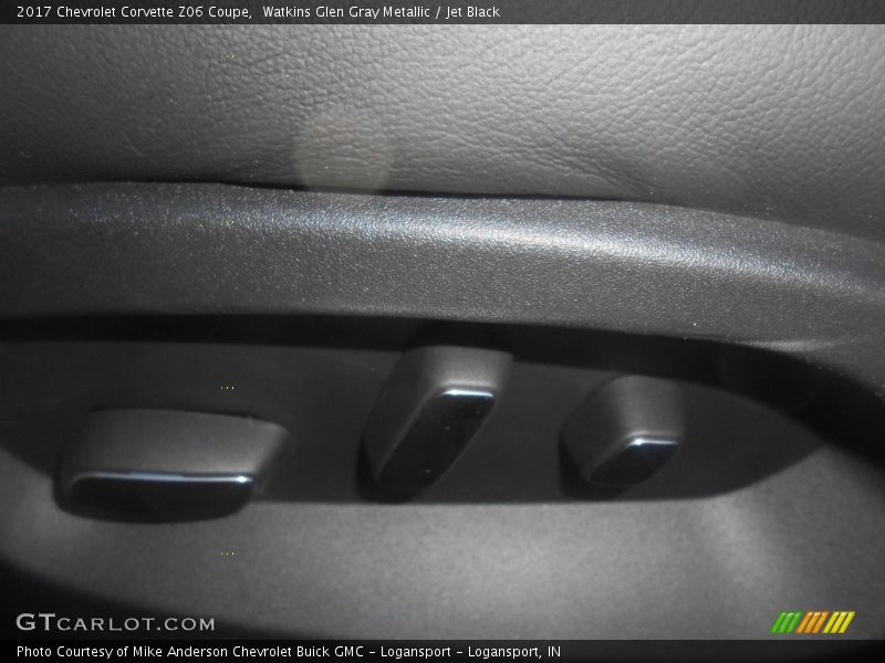 Watkins Glen Gray Metallic / Jet Black 2017 Chevrolet Corvette Z06 Coupe