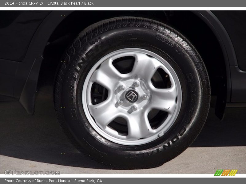 Crystal Black Pearl / Black 2014 Honda CR-V LX