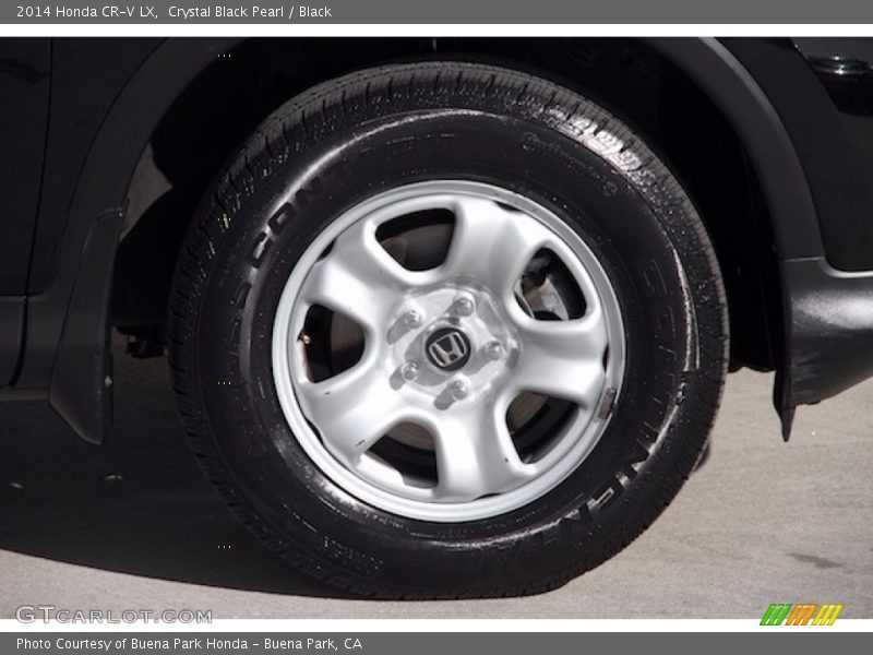 Crystal Black Pearl / Black 2014 Honda CR-V LX