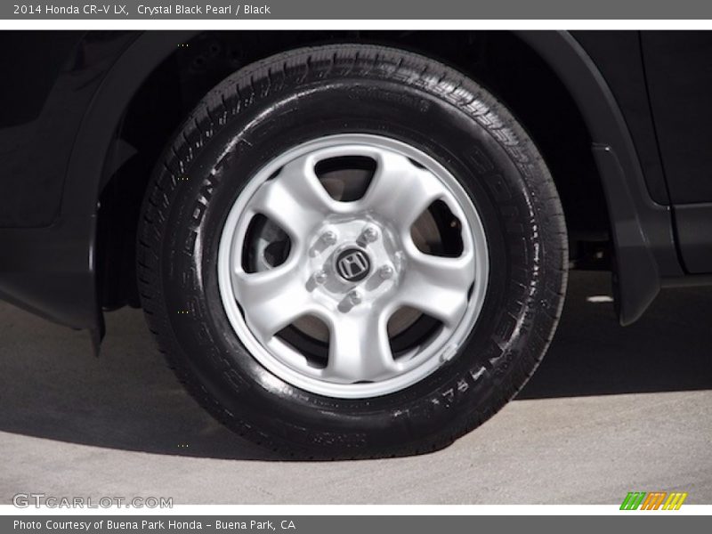 Crystal Black Pearl / Black 2014 Honda CR-V LX