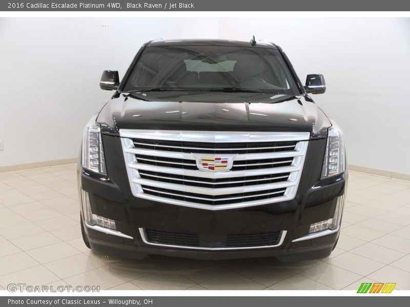 Black Raven / Jet Black 2016 Cadillac Escalade Platinum 4WD