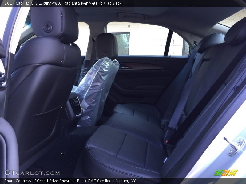 Rear Seat of 2017 CTS Luxury AWD