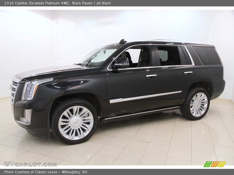Black Raven / Jet Black 2016 Cadillac Escalade Platinum 4WD