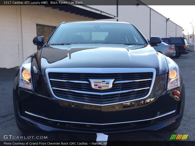 Black Raven / Jet Black 2017 Cadillac ATS Luxury AWD