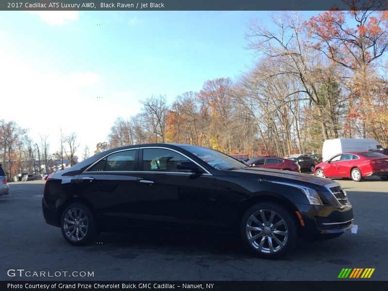 Black Raven / Jet Black 2017 Cadillac ATS Luxury AWD