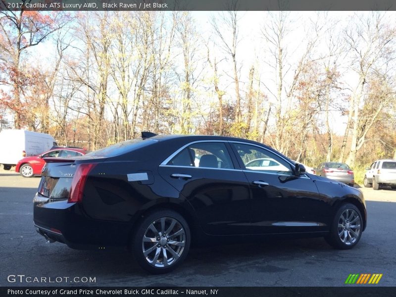 Black Raven / Jet Black 2017 Cadillac ATS Luxury AWD
