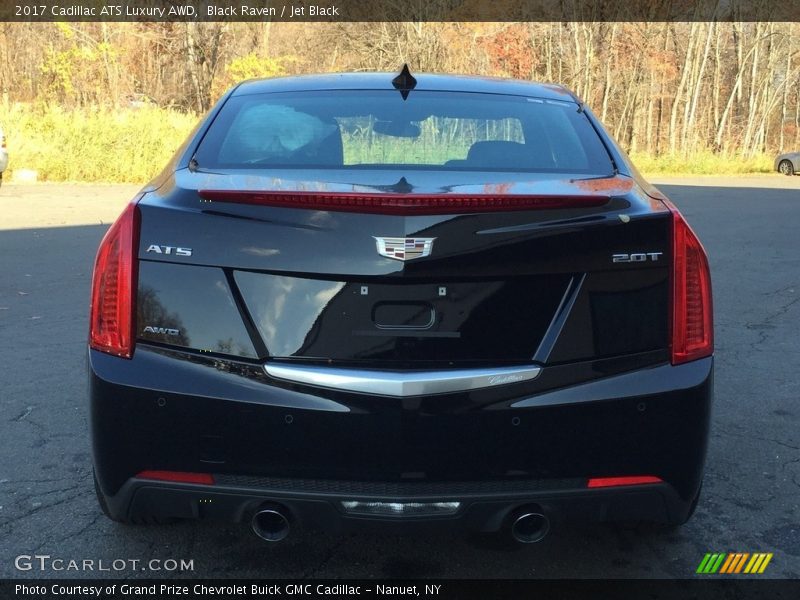 Black Raven / Jet Black 2017 Cadillac ATS Luxury AWD