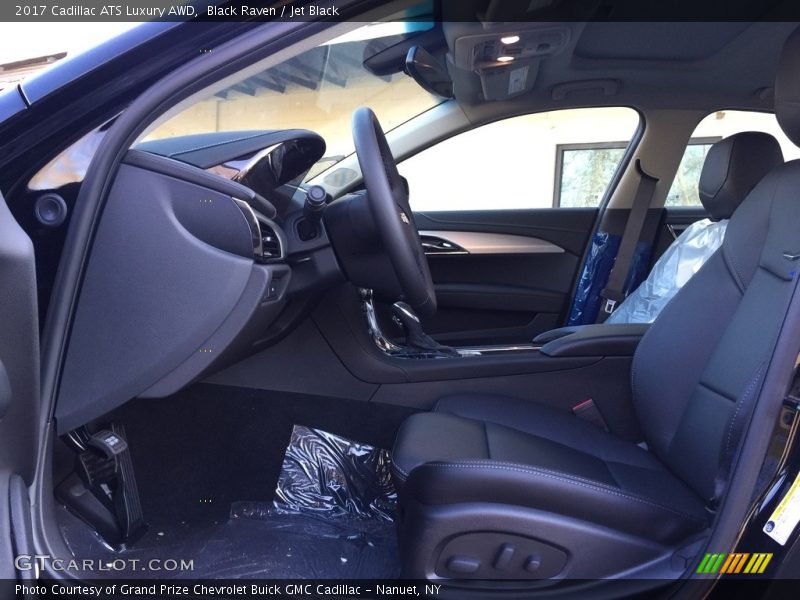  2017 ATS Luxury AWD Jet Black Interior