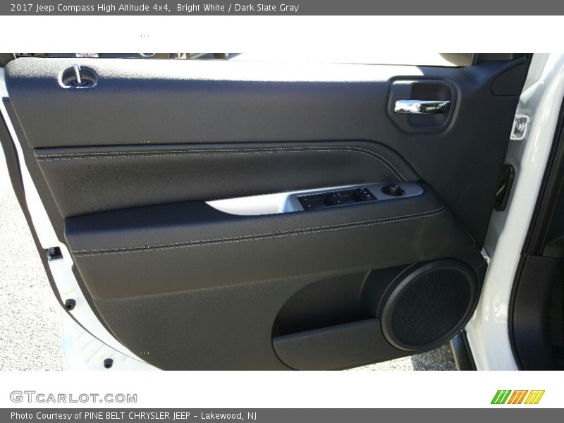 Bright White / Dark Slate Gray 2017 Jeep Compass High Altitude 4x4