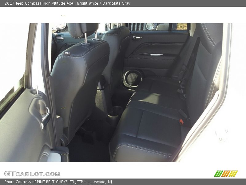 Bright White / Dark Slate Gray 2017 Jeep Compass High Altitude 4x4
