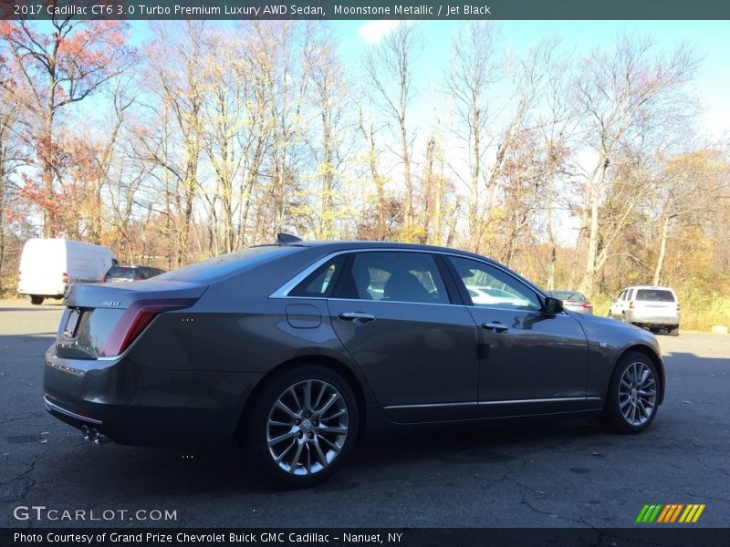 Moonstone Metallic / Jet Black 2017 Cadillac CT6 3.0 Turbo Premium Luxury AWD Sedan