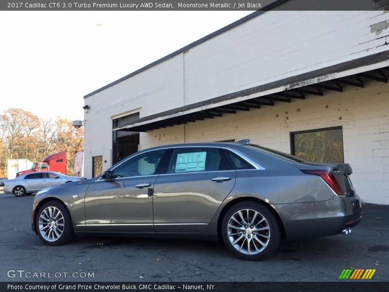 Moonstone Metallic / Jet Black 2017 Cadillac CT6 3.0 Turbo Premium Luxury AWD Sedan