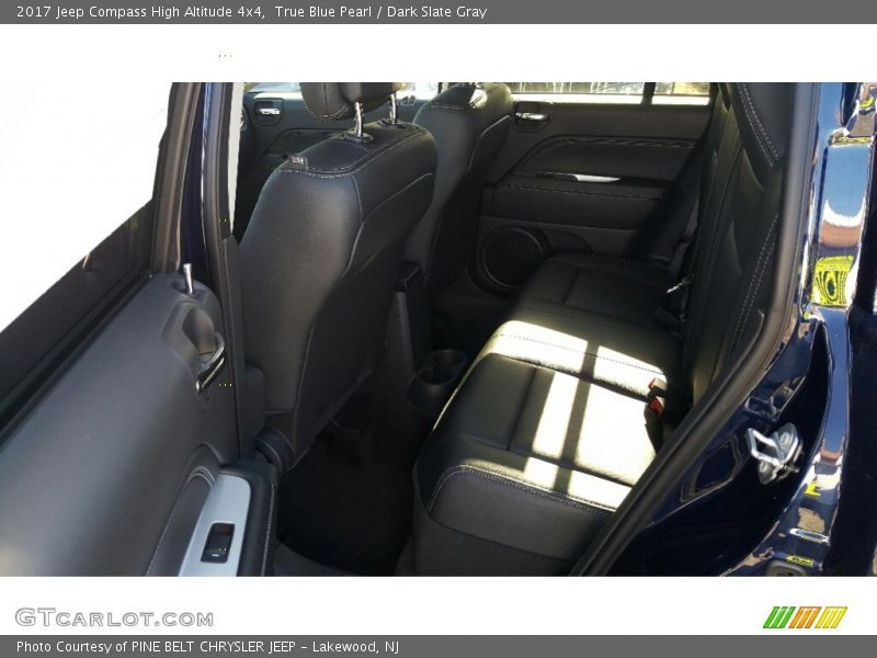 True Blue Pearl / Dark Slate Gray 2017 Jeep Compass High Altitude 4x4