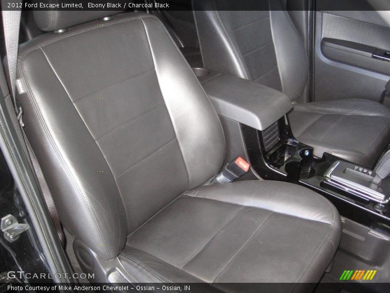 Ebony Black / Charcoal Black 2012 Ford Escape Limited
