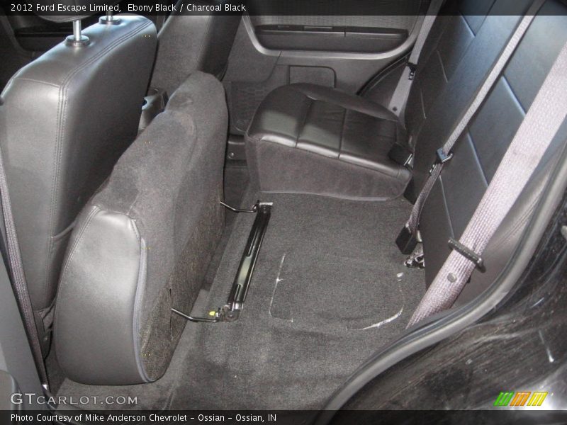 Ebony Black / Charcoal Black 2012 Ford Escape Limited