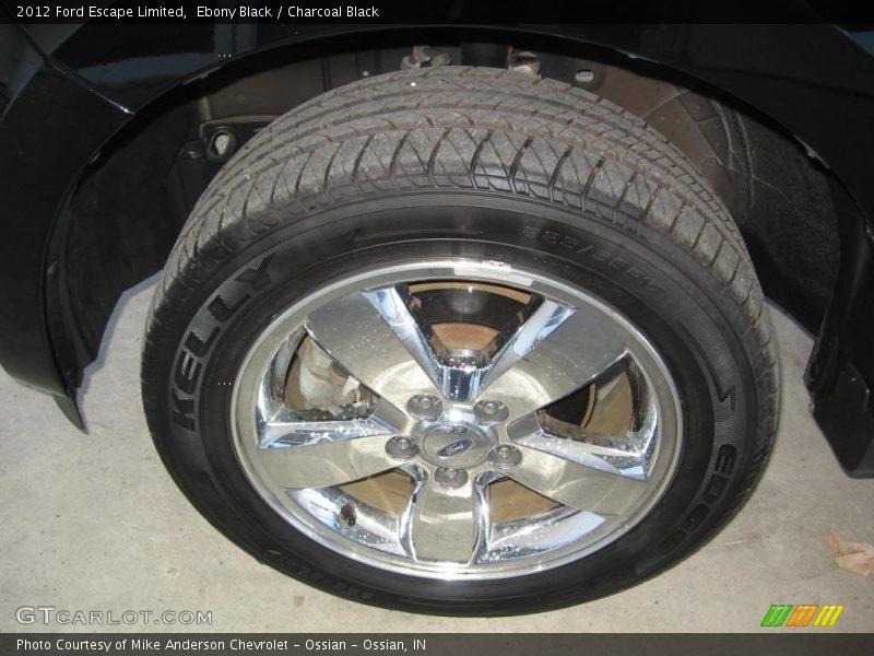 Ebony Black / Charcoal Black 2012 Ford Escape Limited