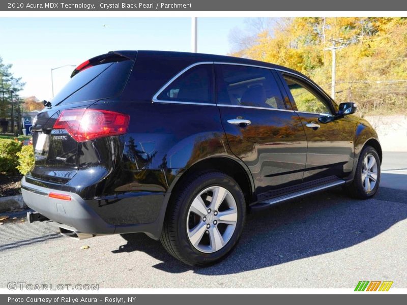 Crystal Black Pearl / Parchment 2010 Acura MDX Technology