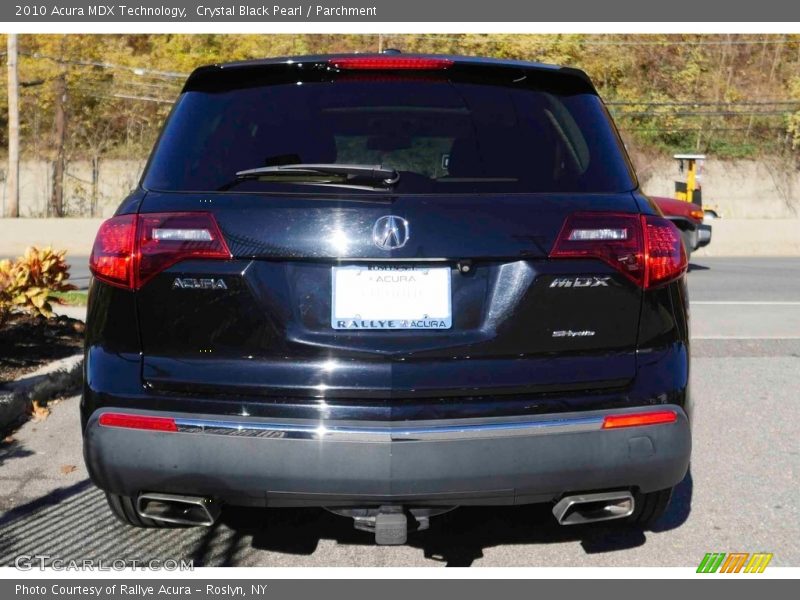 Crystal Black Pearl / Parchment 2010 Acura MDX Technology