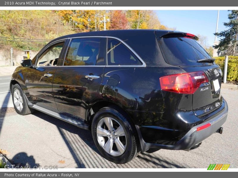 Crystal Black Pearl / Parchment 2010 Acura MDX Technology