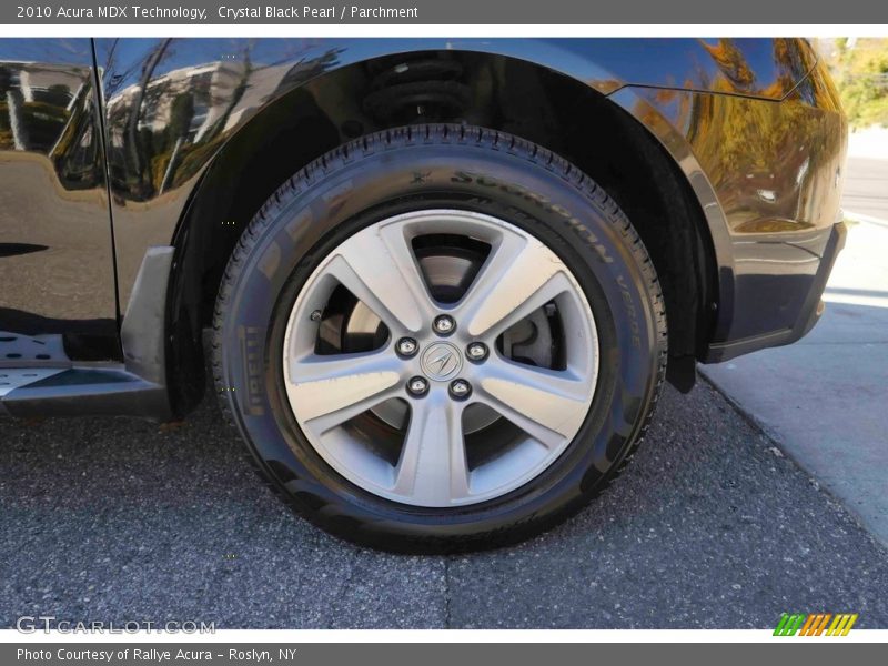 Crystal Black Pearl / Parchment 2010 Acura MDX Technology