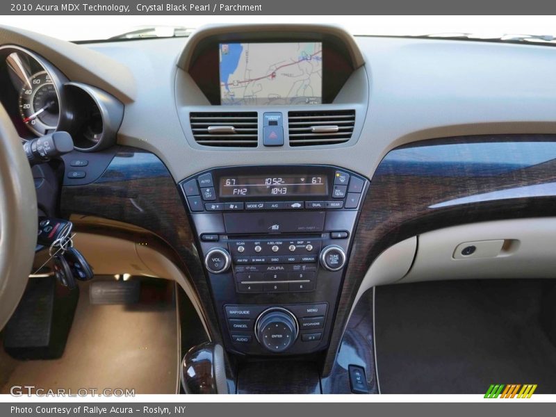 Crystal Black Pearl / Parchment 2010 Acura MDX Technology