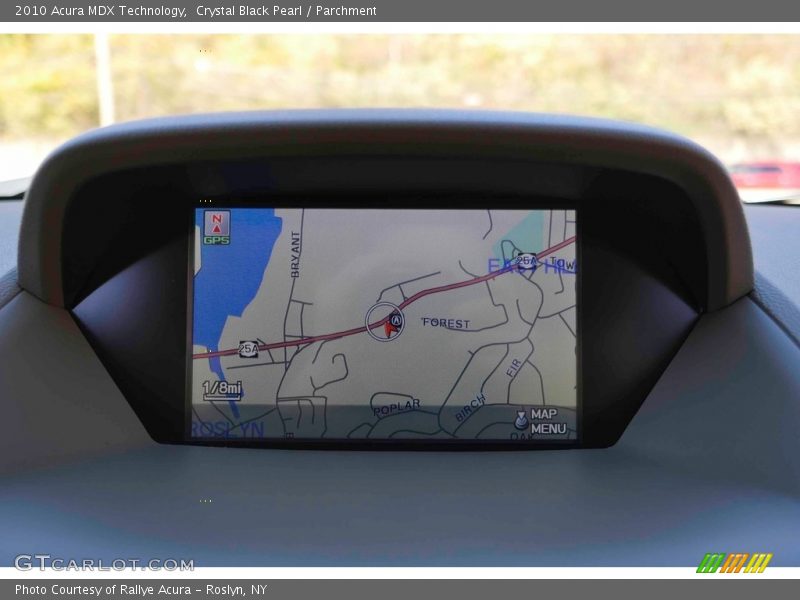 Crystal Black Pearl / Parchment 2010 Acura MDX Technology