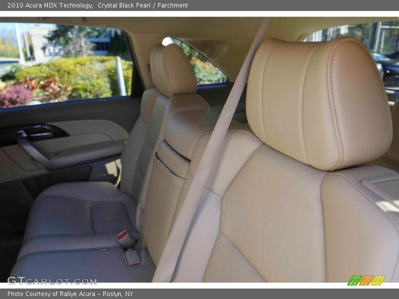 Crystal Black Pearl / Parchment 2010 Acura MDX Technology