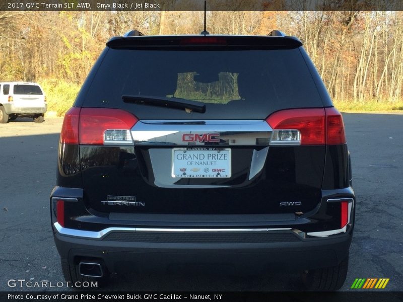 Onyx Black / Jet Black 2017 GMC Terrain SLT AWD