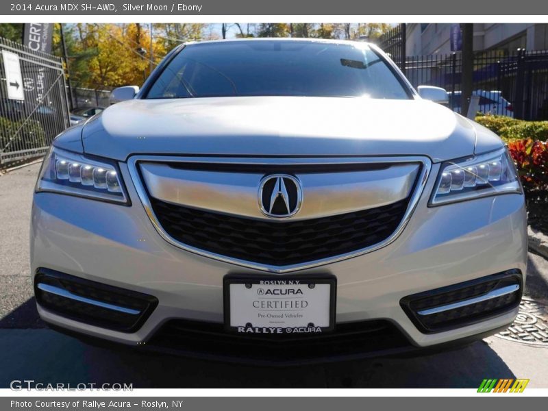 Silver Moon / Ebony 2014 Acura MDX SH-AWD