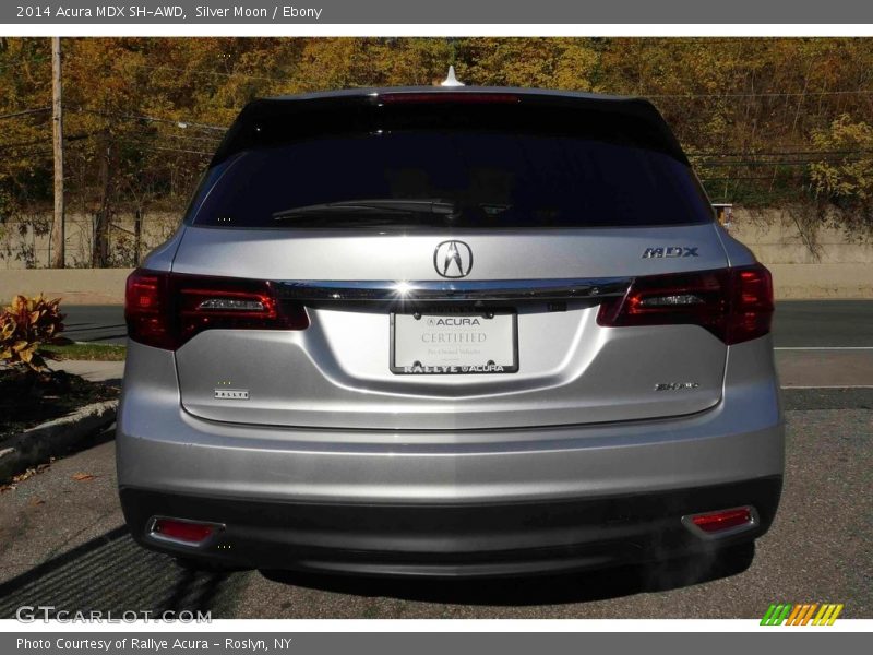 Silver Moon / Ebony 2014 Acura MDX SH-AWD
