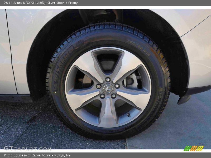Silver Moon / Ebony 2014 Acura MDX SH-AWD