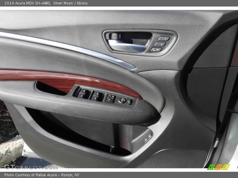 Silver Moon / Ebony 2014 Acura MDX SH-AWD