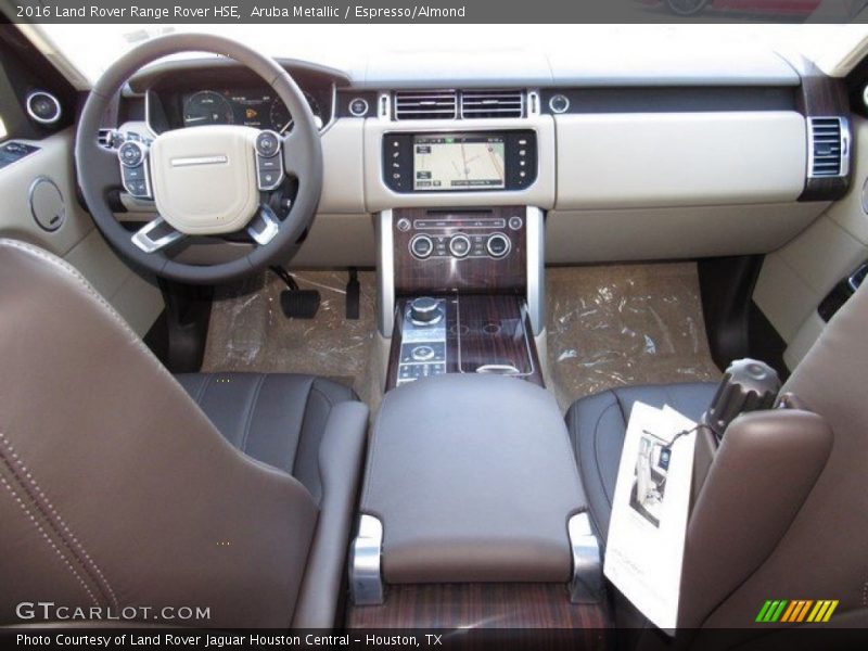Aruba Metallic / Espresso/Almond 2016 Land Rover Range Rover HSE