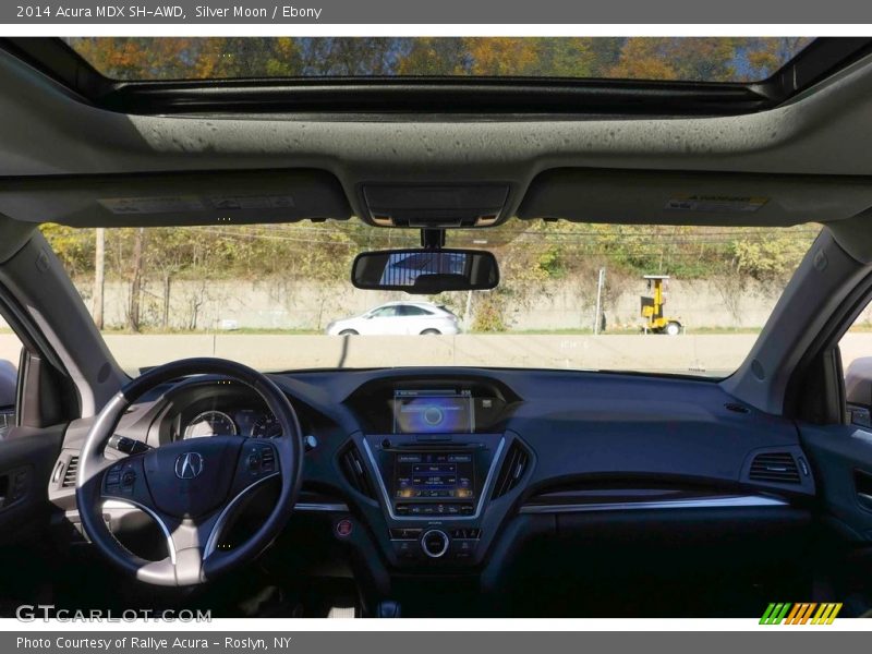 Silver Moon / Ebony 2014 Acura MDX SH-AWD