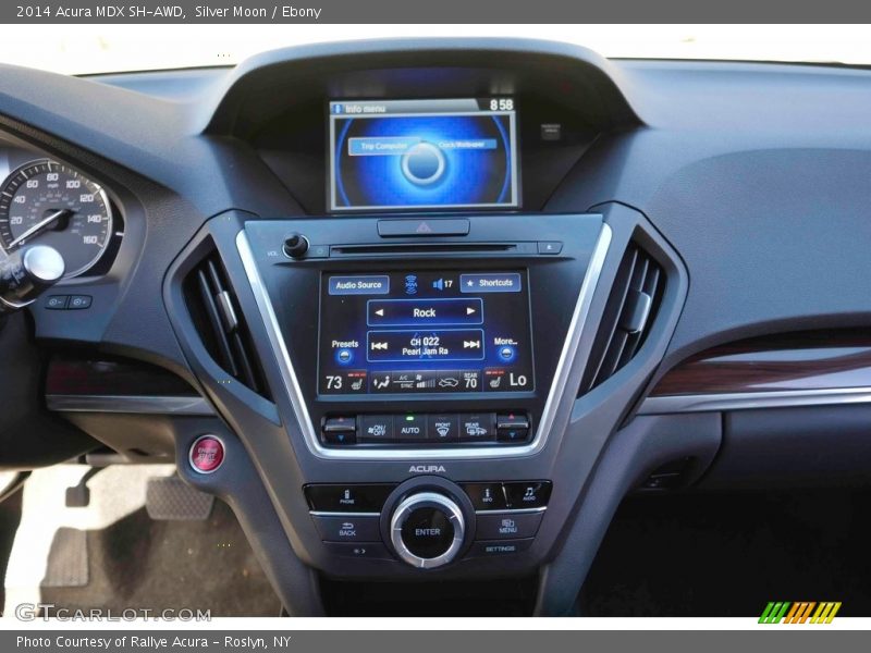 Silver Moon / Ebony 2014 Acura MDX SH-AWD