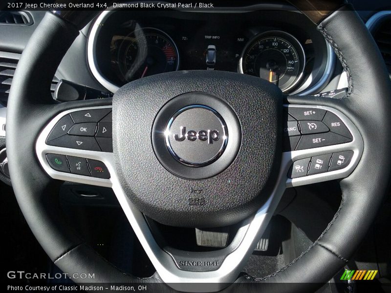  2017 Cherokee Overland 4x4 Steering Wheel