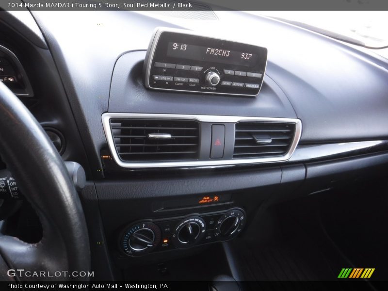 Soul Red Metallic / Black 2014 Mazda MAZDA3 i Touring 5 Door