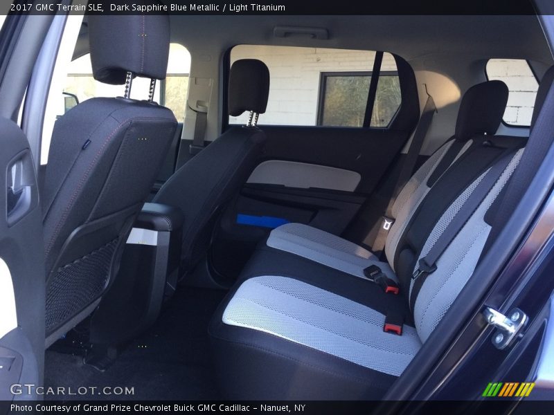 Dark Sapphire Blue Metallic / Light Titanium 2017 GMC Terrain SLE