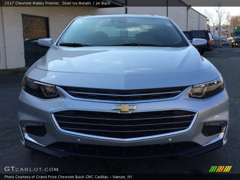 Silver Ice Metallic / Jet Black 2017 Chevrolet Malibu Premier