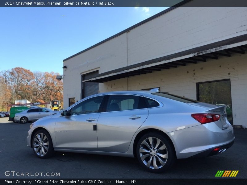 Silver Ice Metallic / Jet Black 2017 Chevrolet Malibu Premier