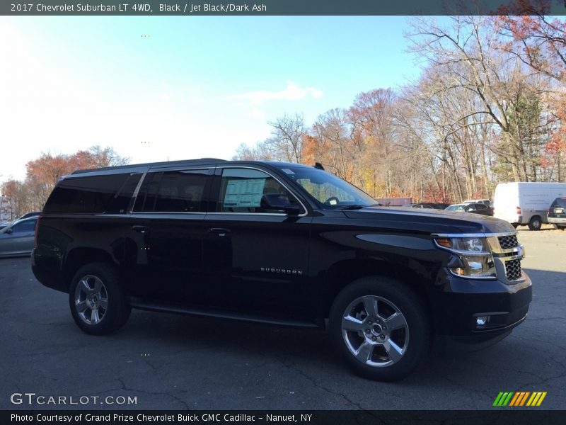 Black / Jet Black/Dark Ash 2017 Chevrolet Suburban LT 4WD