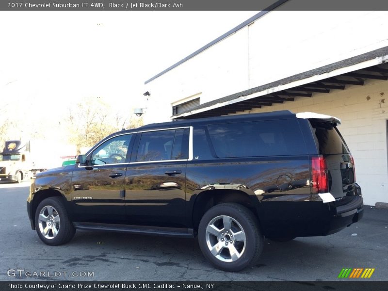 Black / Jet Black/Dark Ash 2017 Chevrolet Suburban LT 4WD