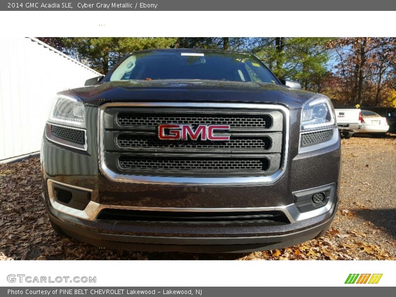 Cyber Gray Metallic / Ebony 2014 GMC Acadia SLE