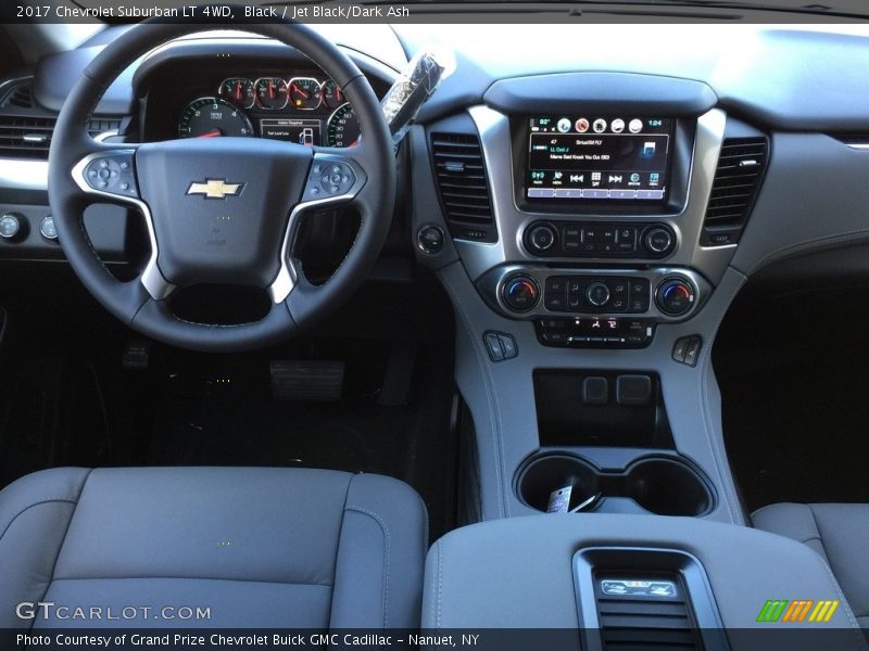 Black / Jet Black/Dark Ash 2017 Chevrolet Suburban LT 4WD