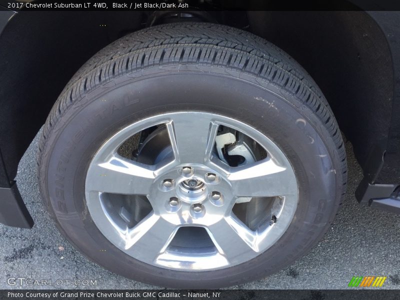 Black / Jet Black/Dark Ash 2017 Chevrolet Suburban LT 4WD