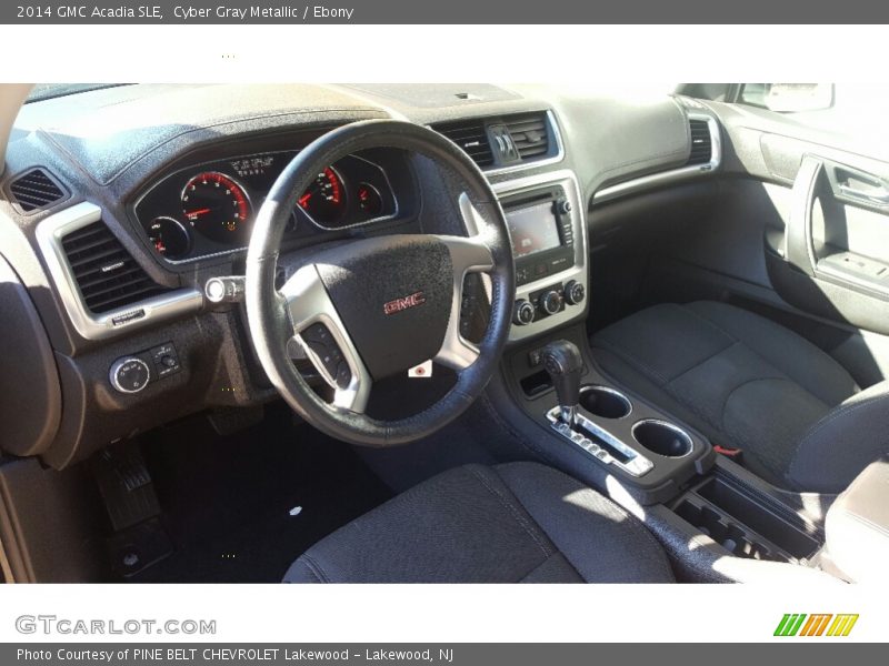 Cyber Gray Metallic / Ebony 2014 GMC Acadia SLE
