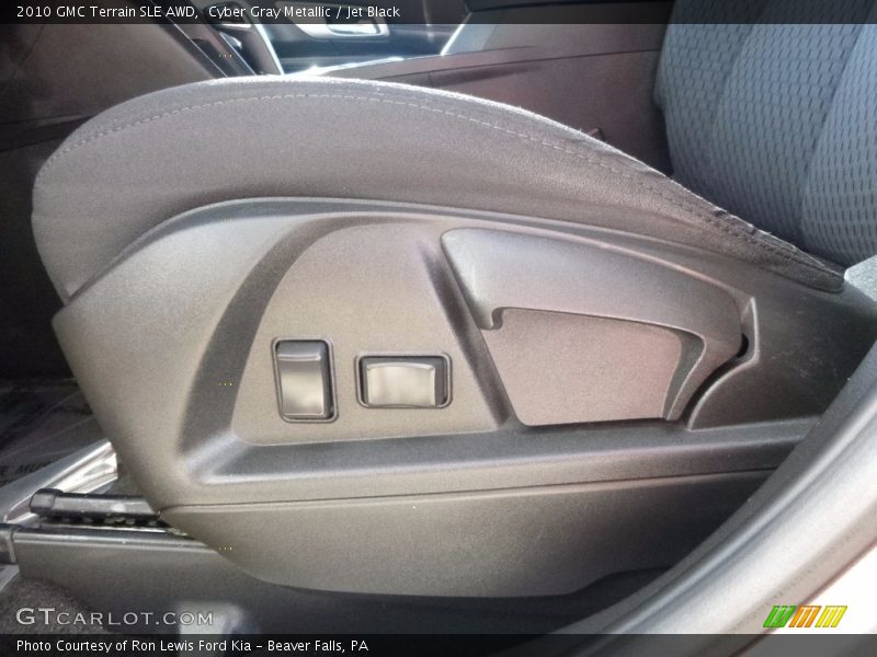 Cyber Gray Metallic / Jet Black 2010 GMC Terrain SLE AWD