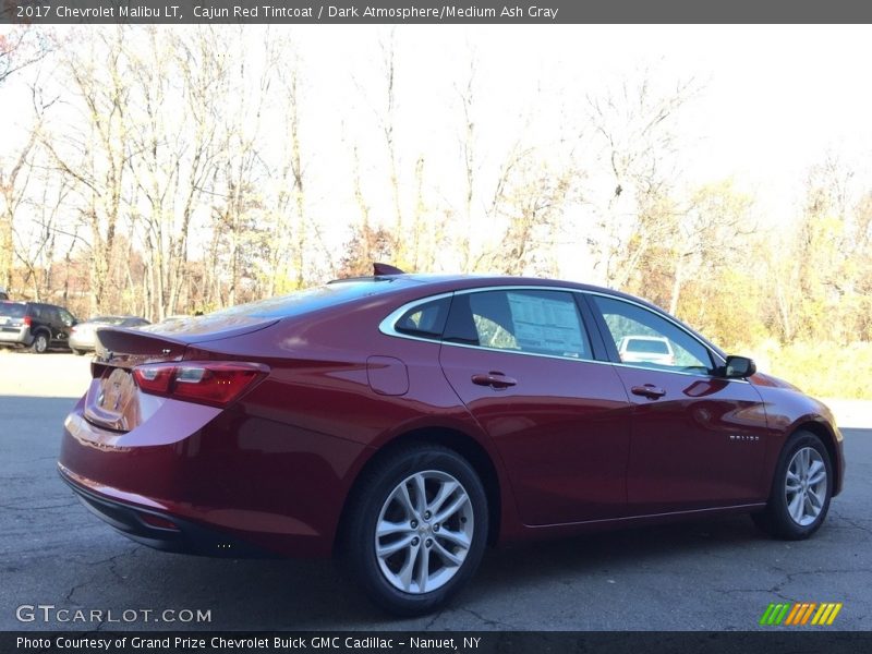 Cajun Red Tintcoat / Dark Atmosphere/Medium Ash Gray 2017 Chevrolet Malibu LT