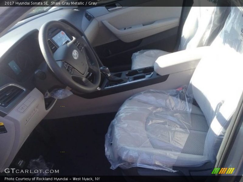 Shale Gray Metallic / Gray 2017 Hyundai Sonata SE
