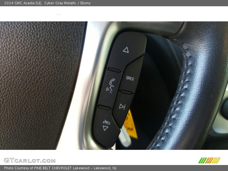Cyber Gray Metallic / Ebony 2014 GMC Acadia SLE